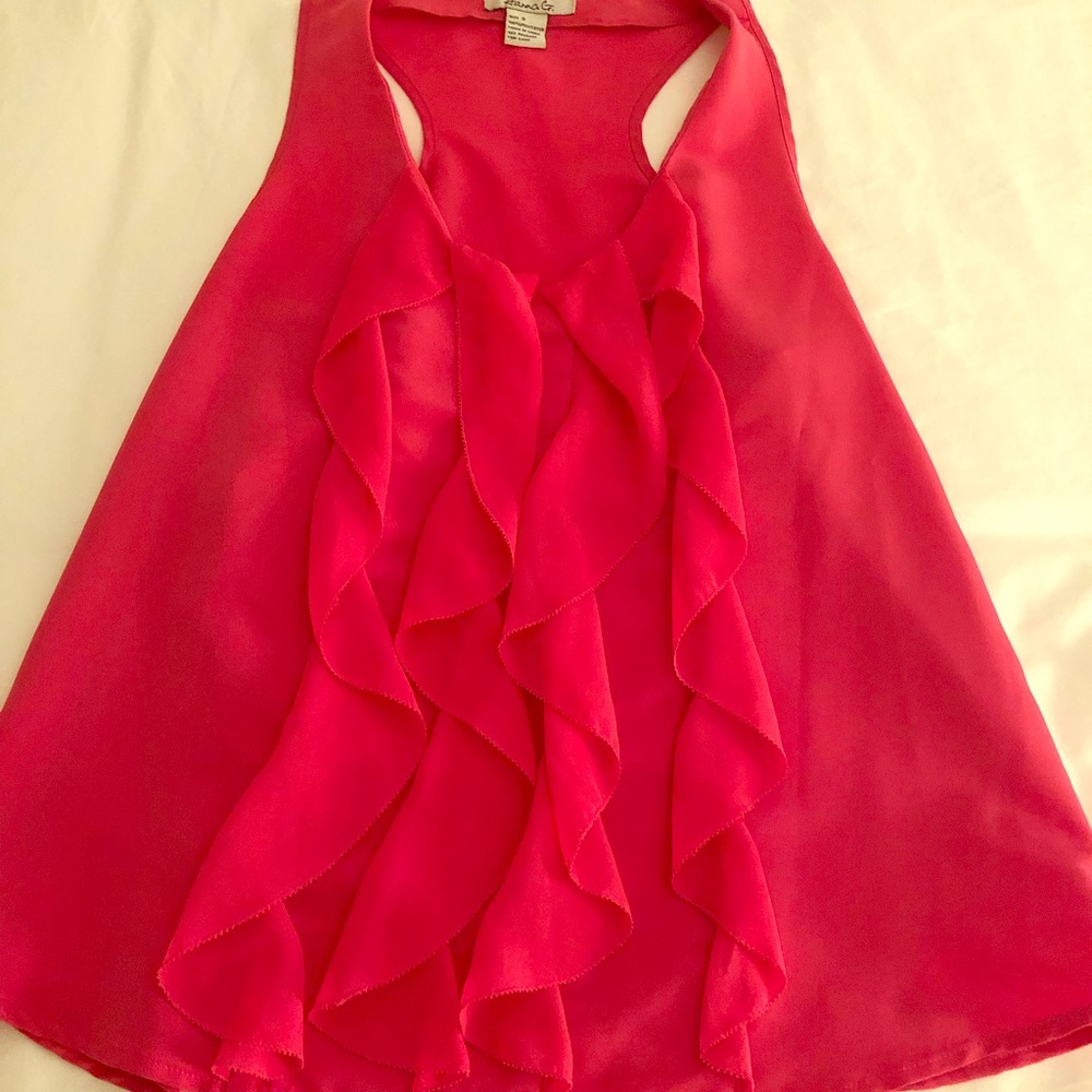 Hanna G. Hot Pink Top - Size Small